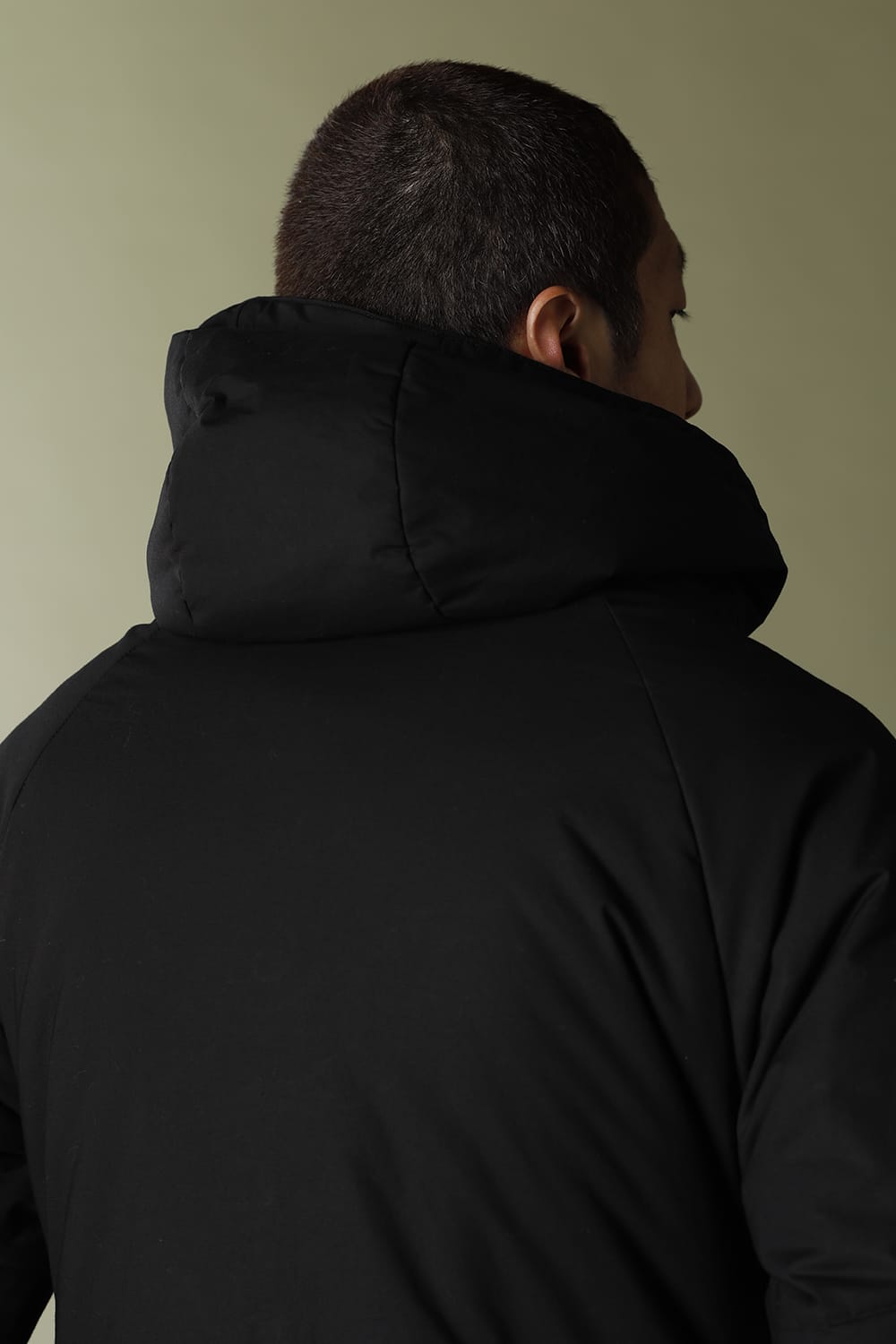 Anorak Hoodie Matt Black