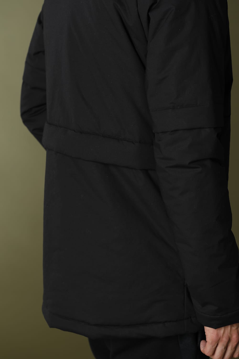 Anorak Hoodie Matt Black