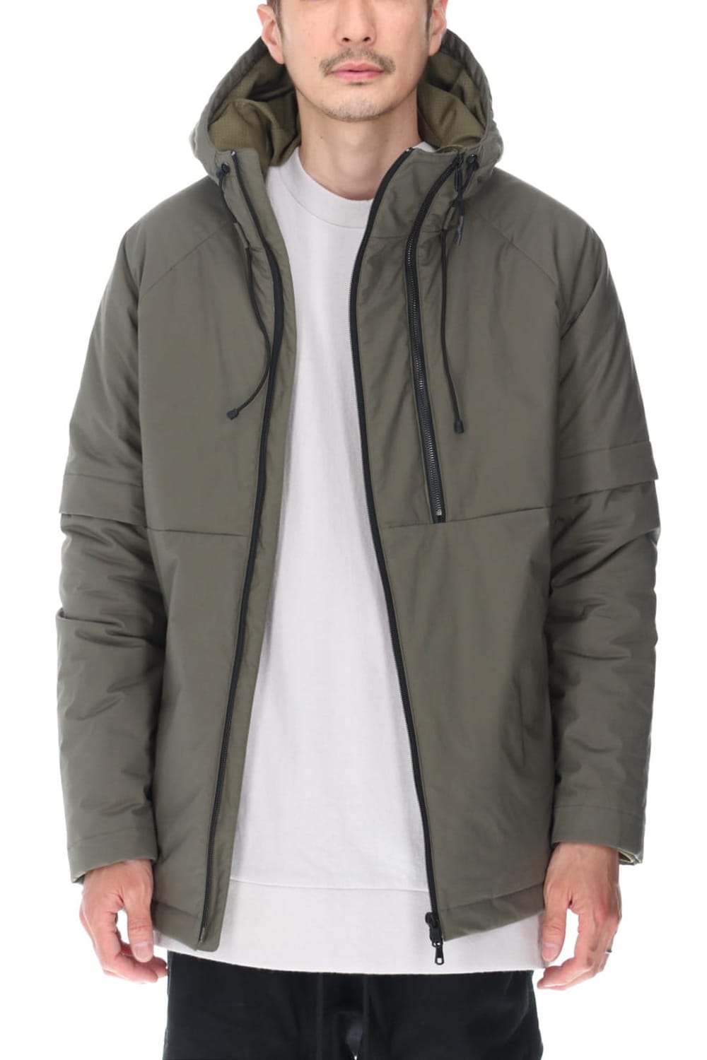 Anorak Hoodie Matt Khaki