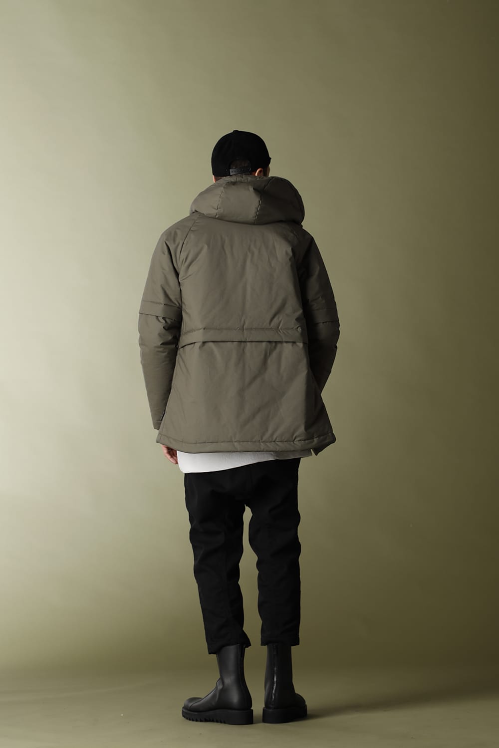 Anorak Hoodie Matt Khaki