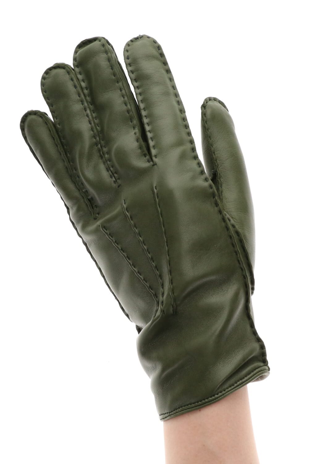 Leather Glove Khaki