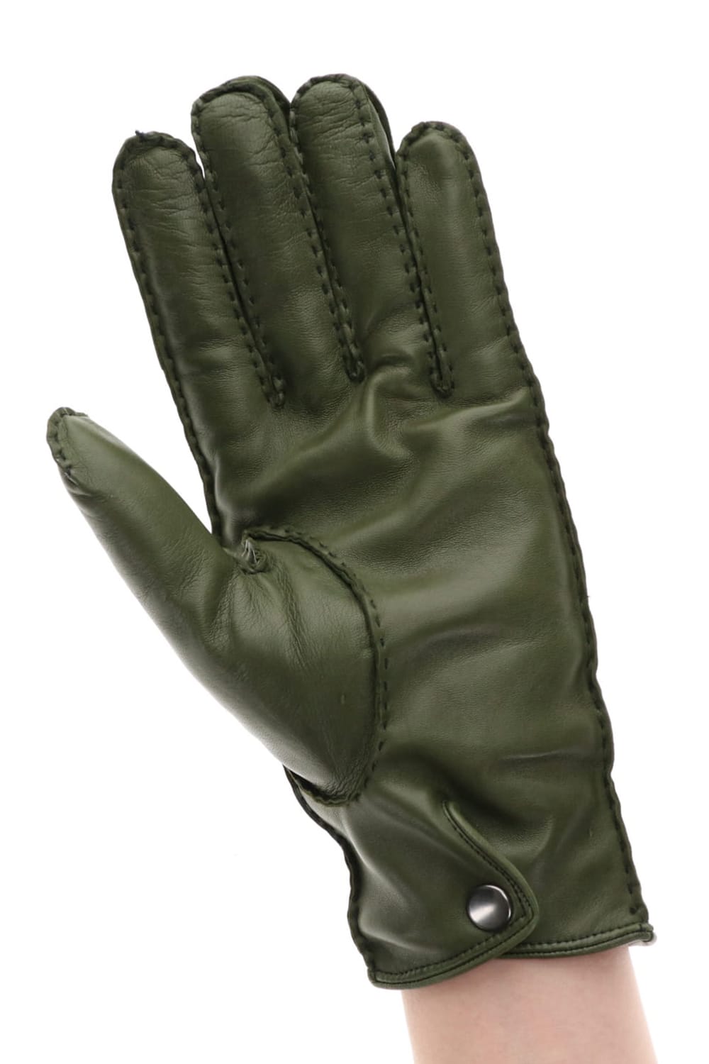 Leather Glove Khaki