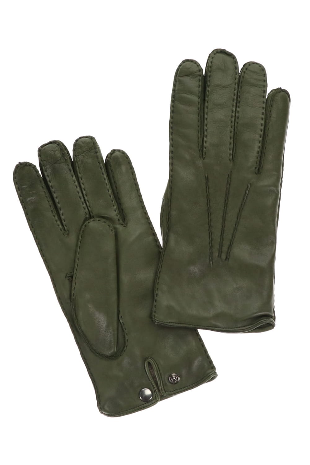 Leather Glove Khaki