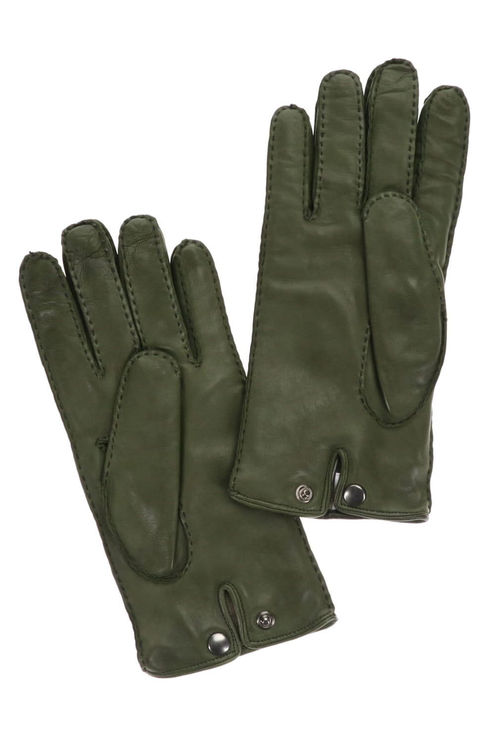 Leather Glove Khaki
