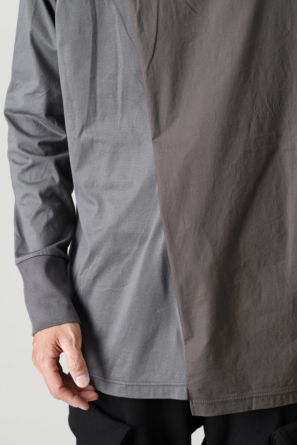 Cross Jersey L/S Selenium Gray