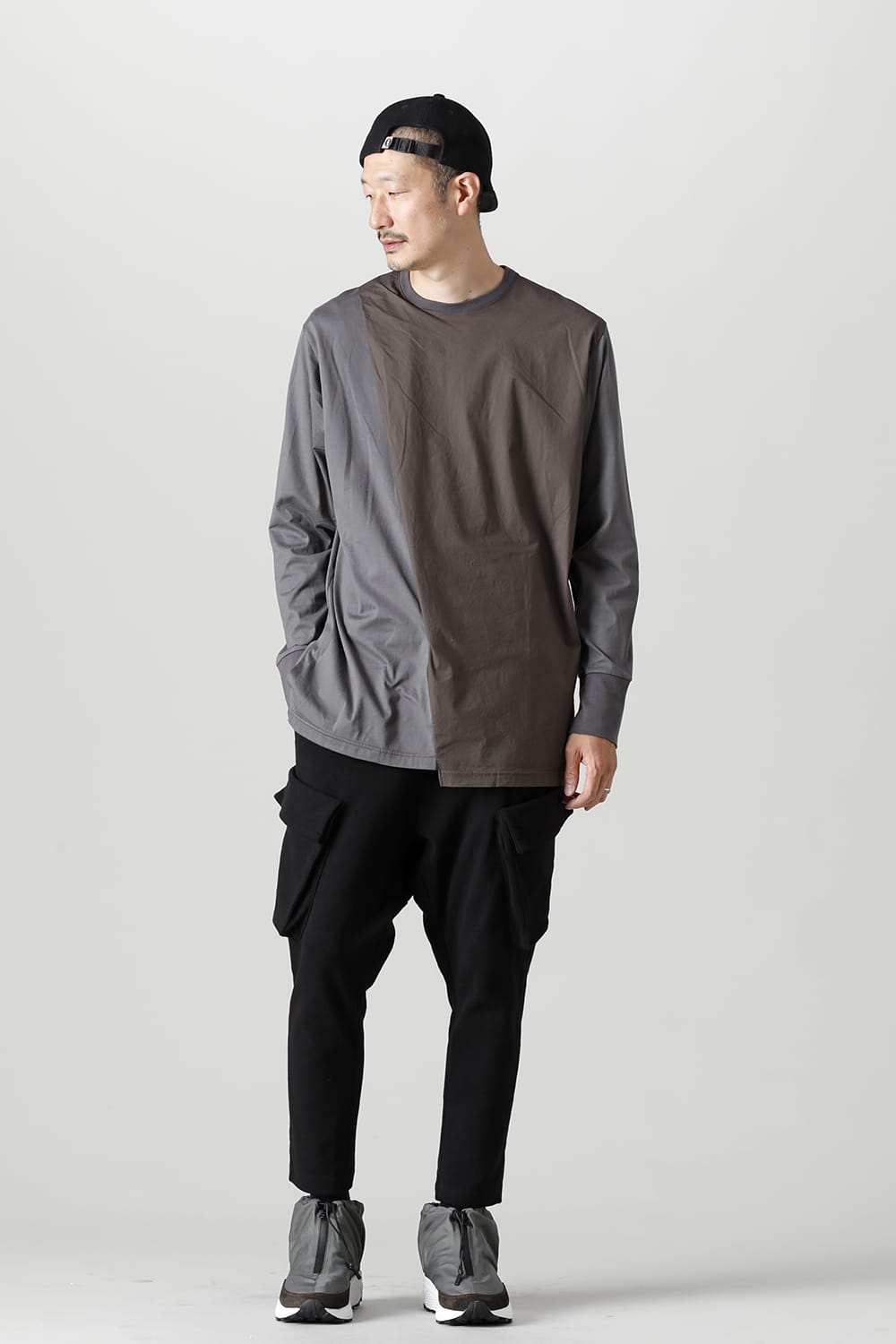 Cross Jersey L/S Selenium Gray