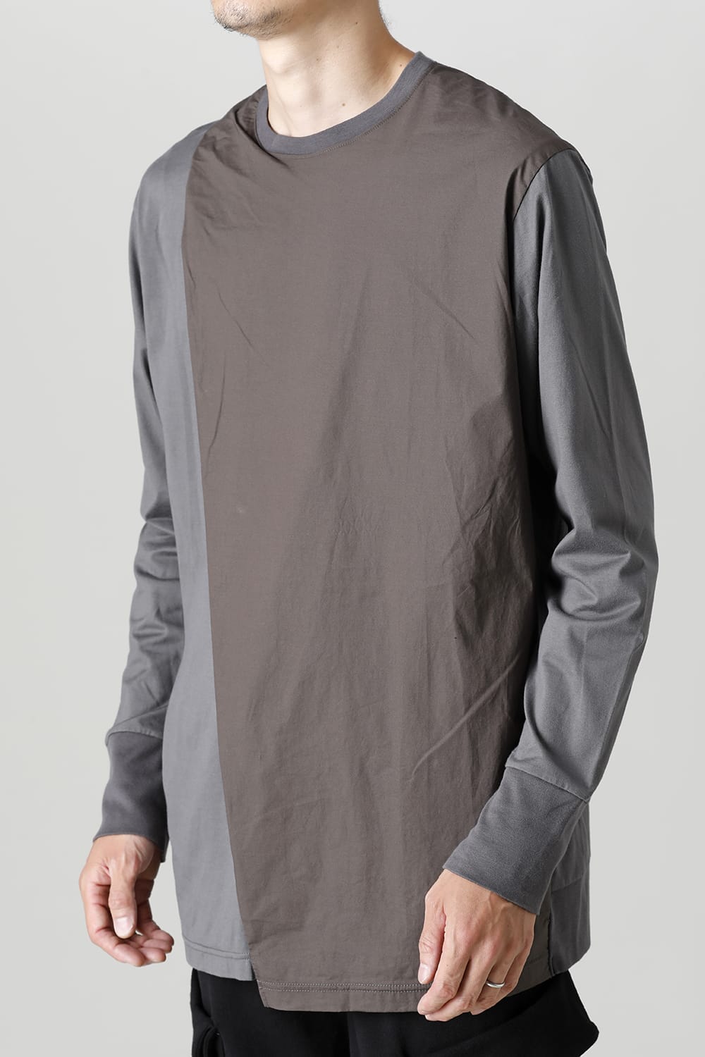 Cross Jersey L/S Selenium Gray