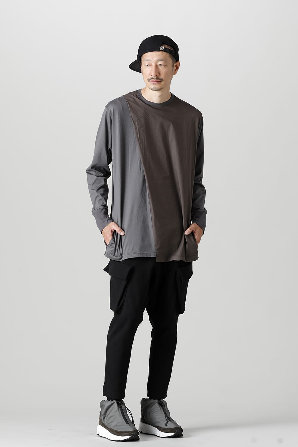 Cross Jersey L/S Selenium Gray