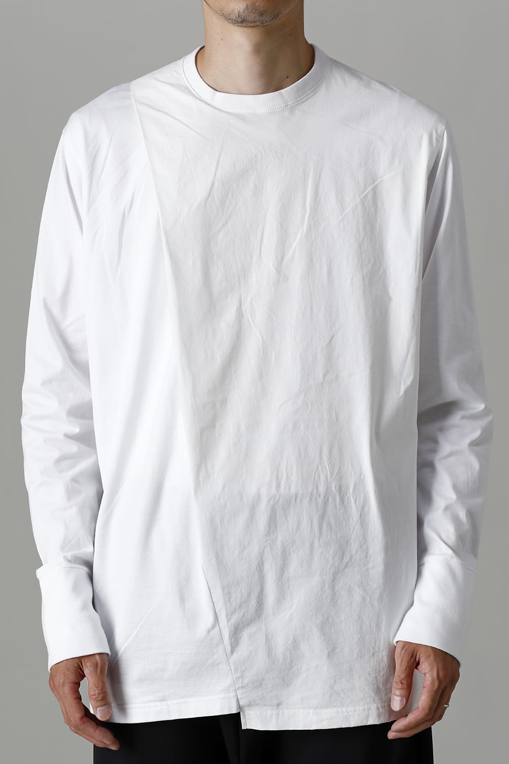 Cross Jersey L/S White