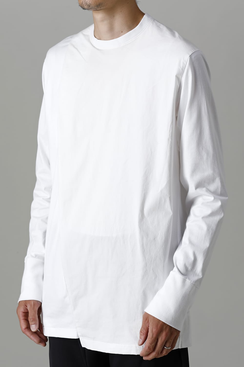 Cross Jersey L/S White