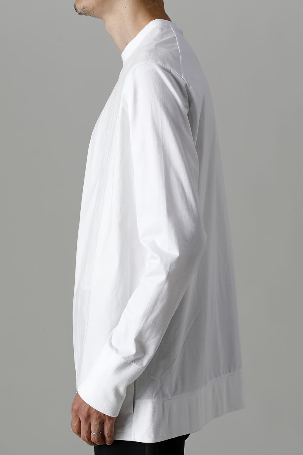 Cross Jersey L/S White