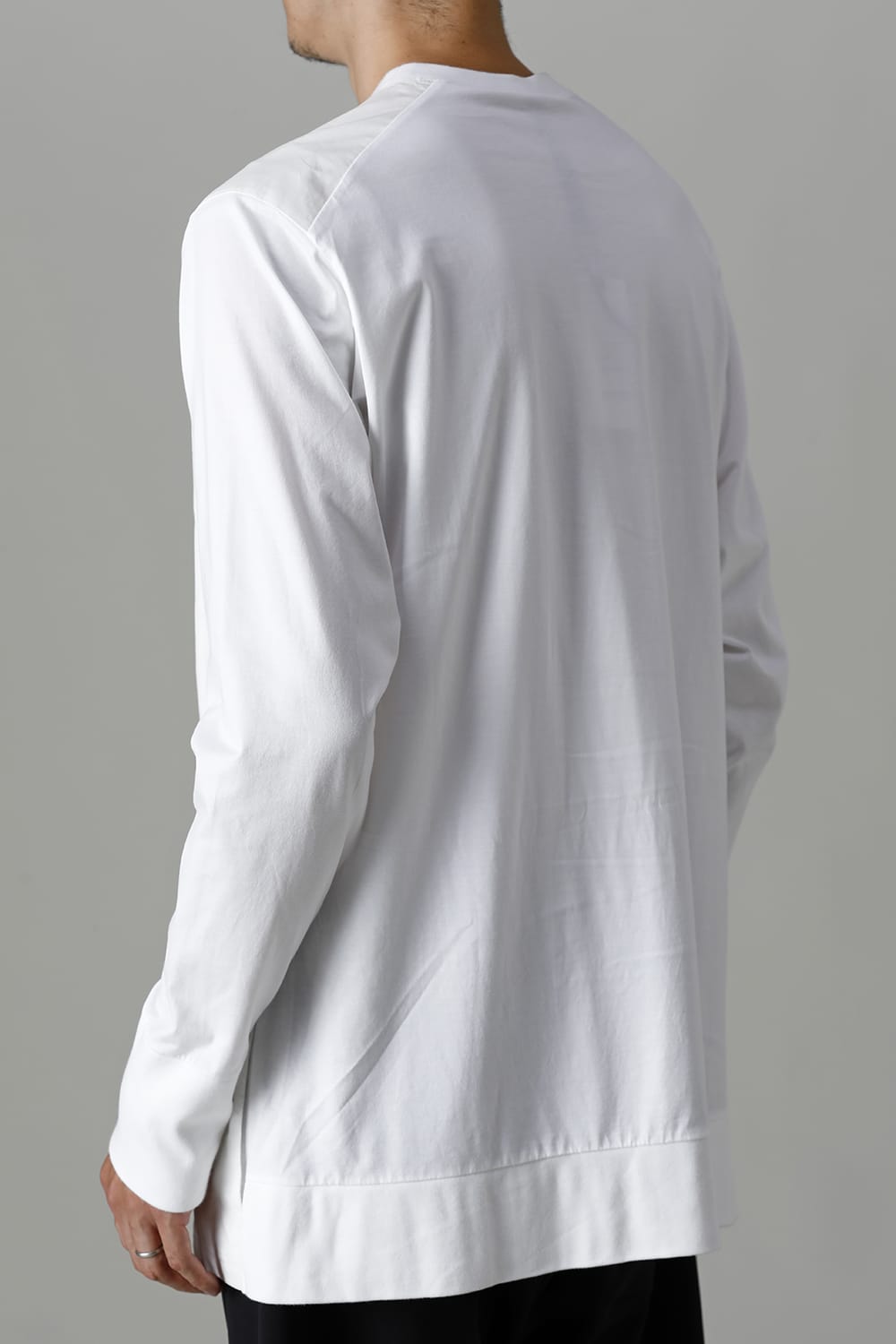 Cross Jersey L/S White