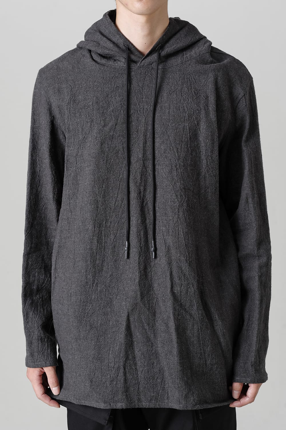 Solid Hoodie Graphite Gray