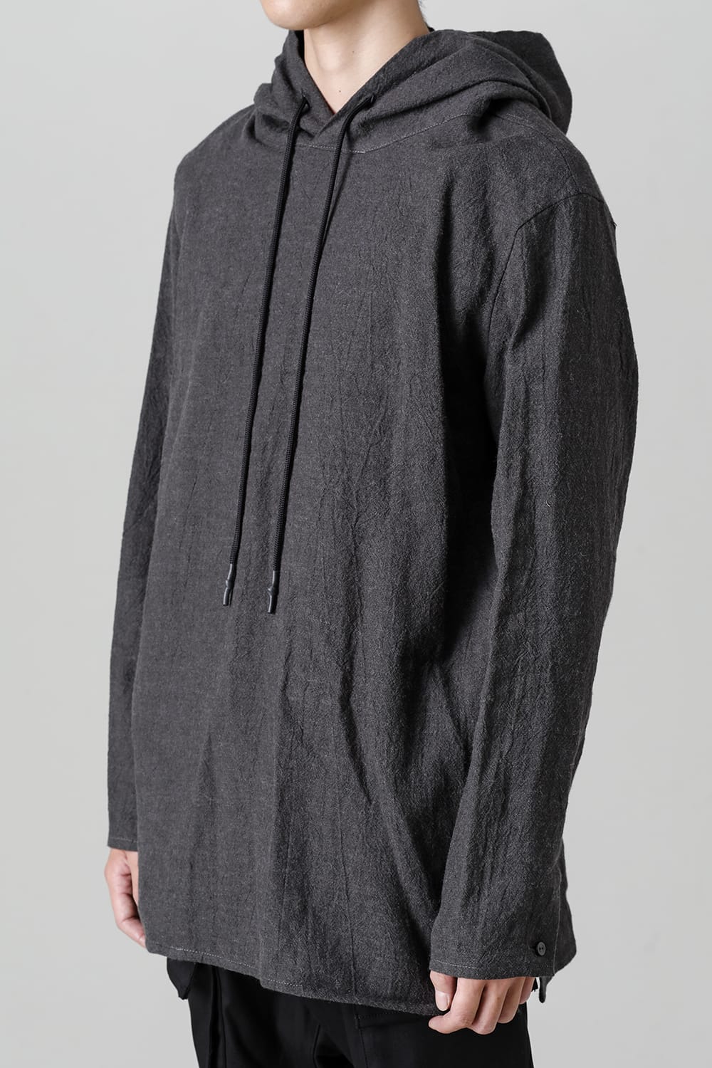 Solid Hoodie Graphite Gray