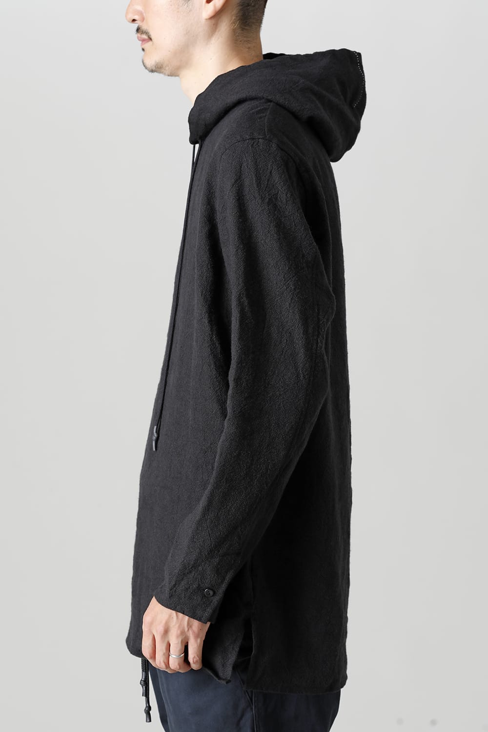 Solid Hoodie Graphite Black