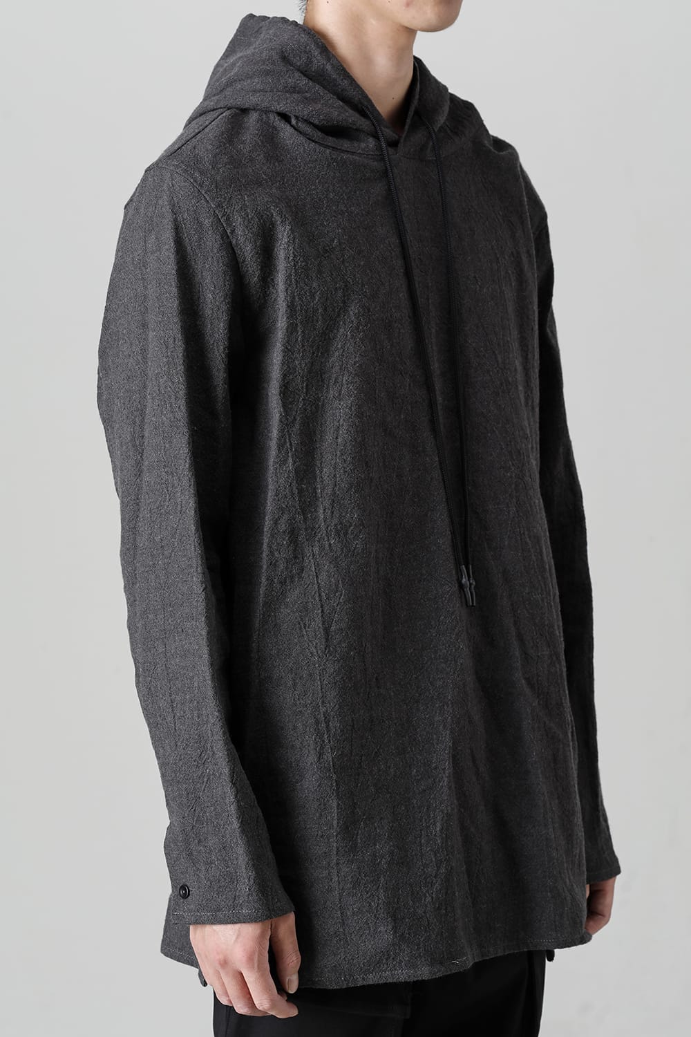 Solid Hoodie Graphite Gray