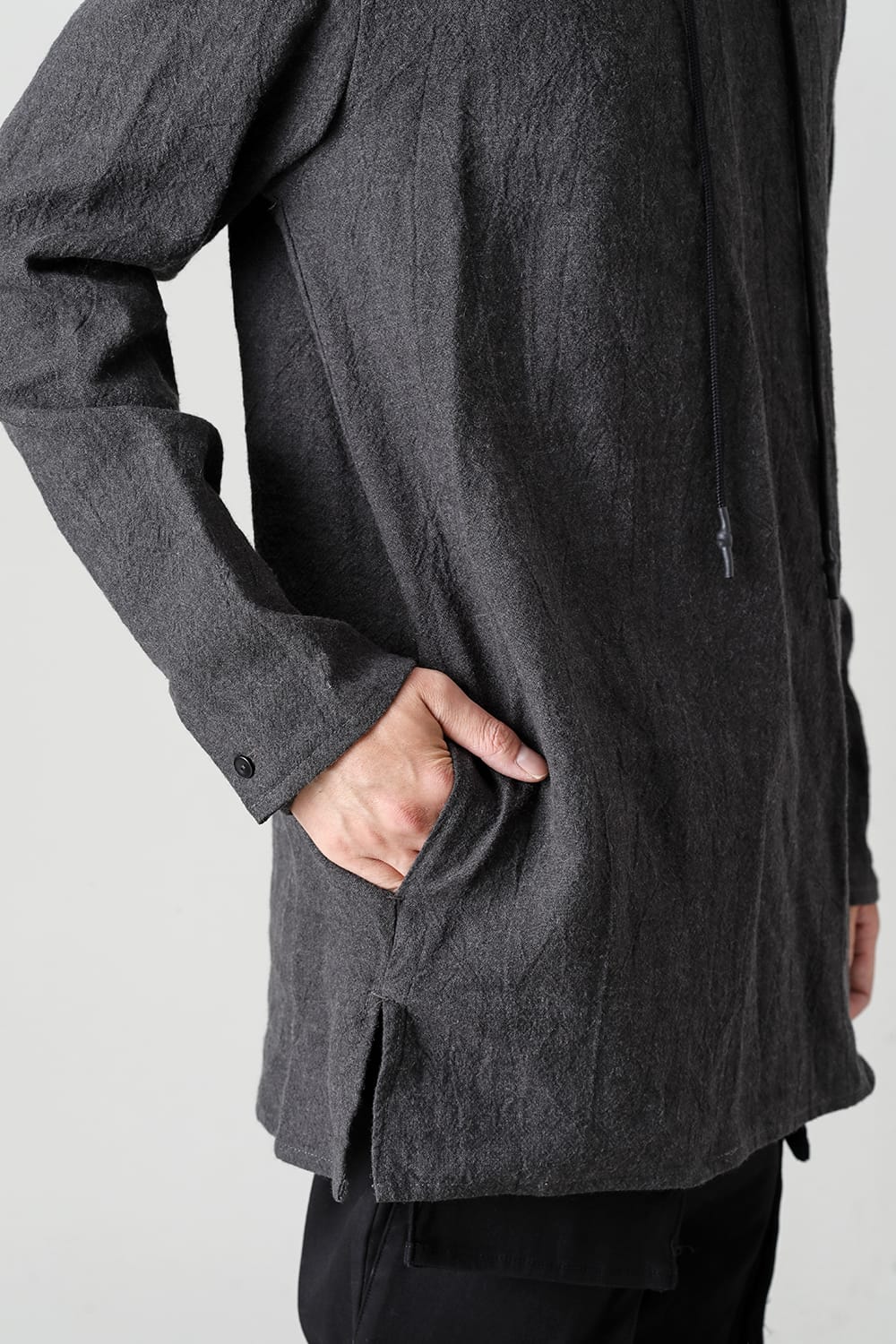 Solid Hoodie Graphite Gray