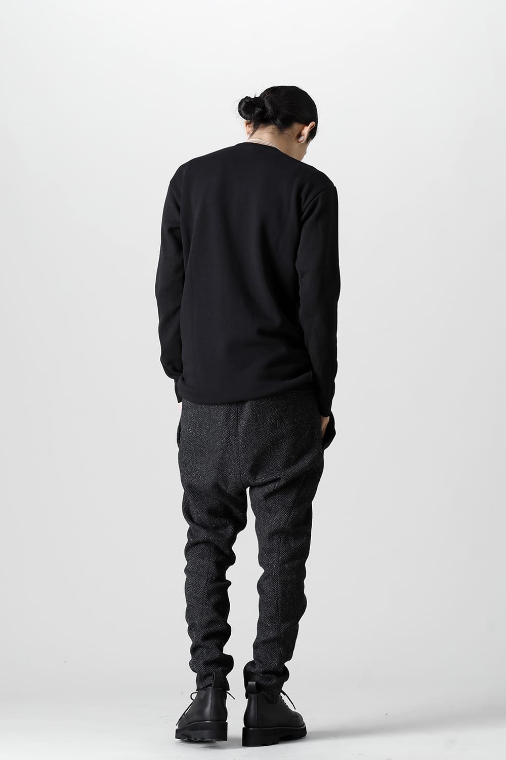 Solid Wool Jersey T.Black