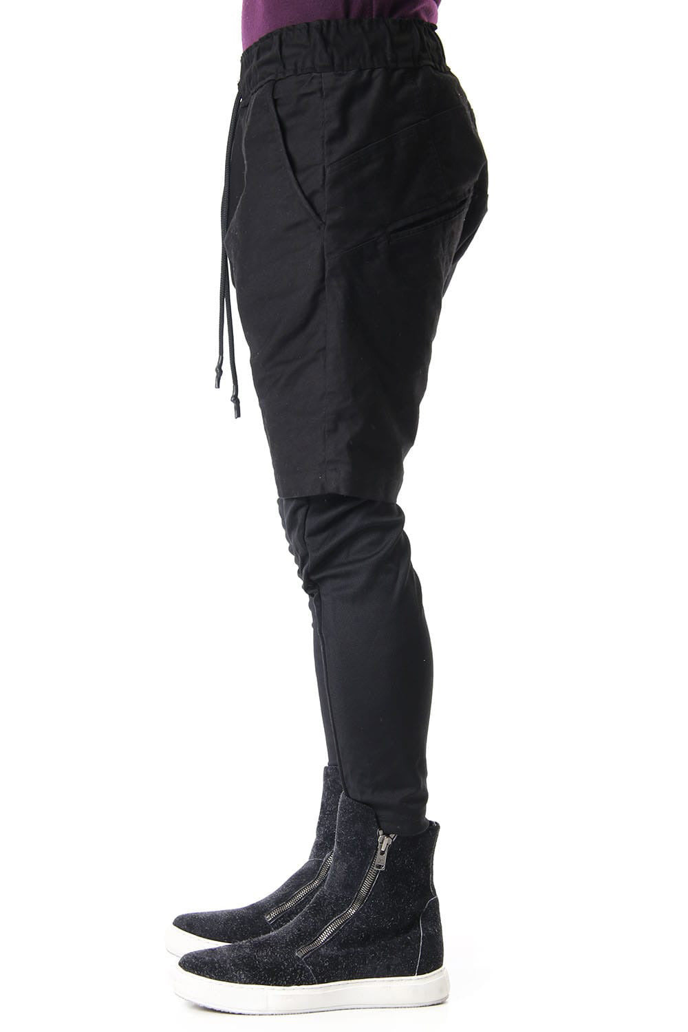 LAYERED SARROUEL PANTS