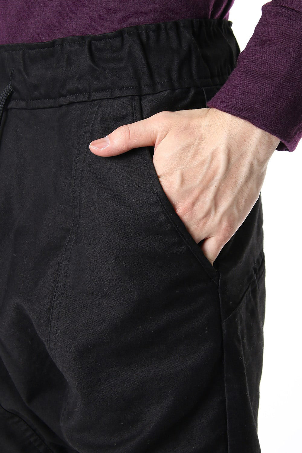 LAYERED SARROUEL PANTS