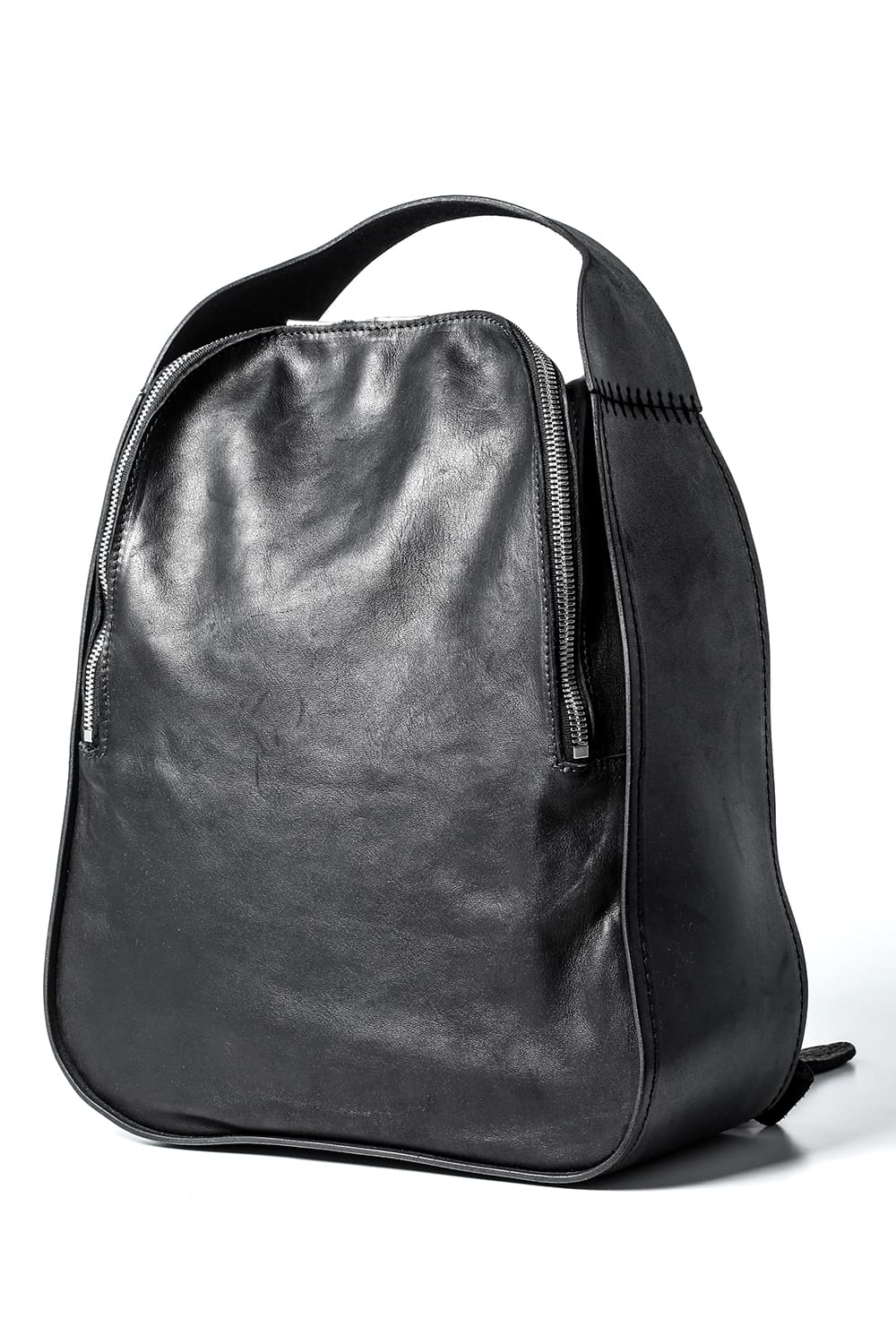 Medium Leather Back Pack - Soft Horse Full Grain Leather - RD03