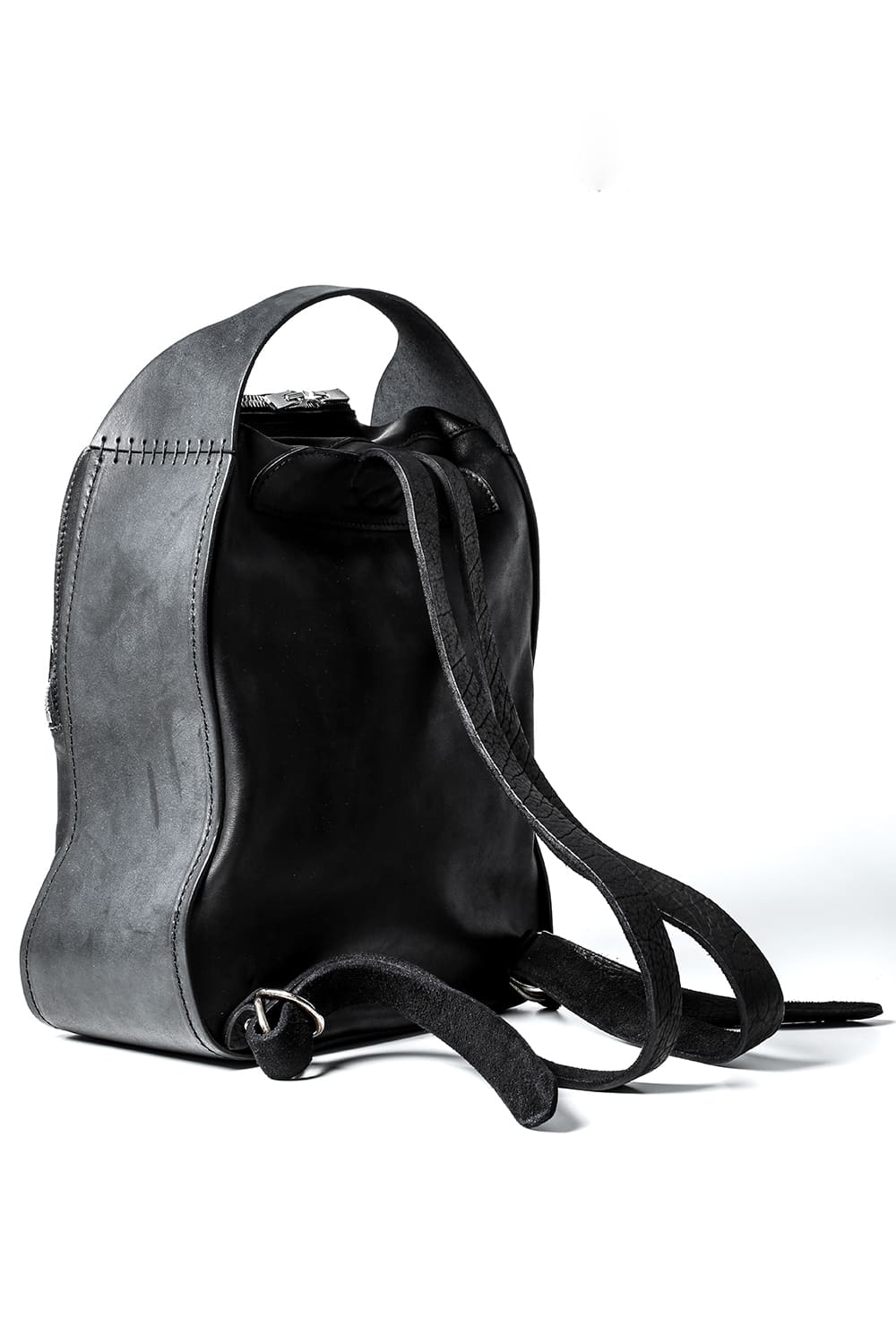 Medium Leather Back Pack - Soft Horse Full Grain Leather - RD03