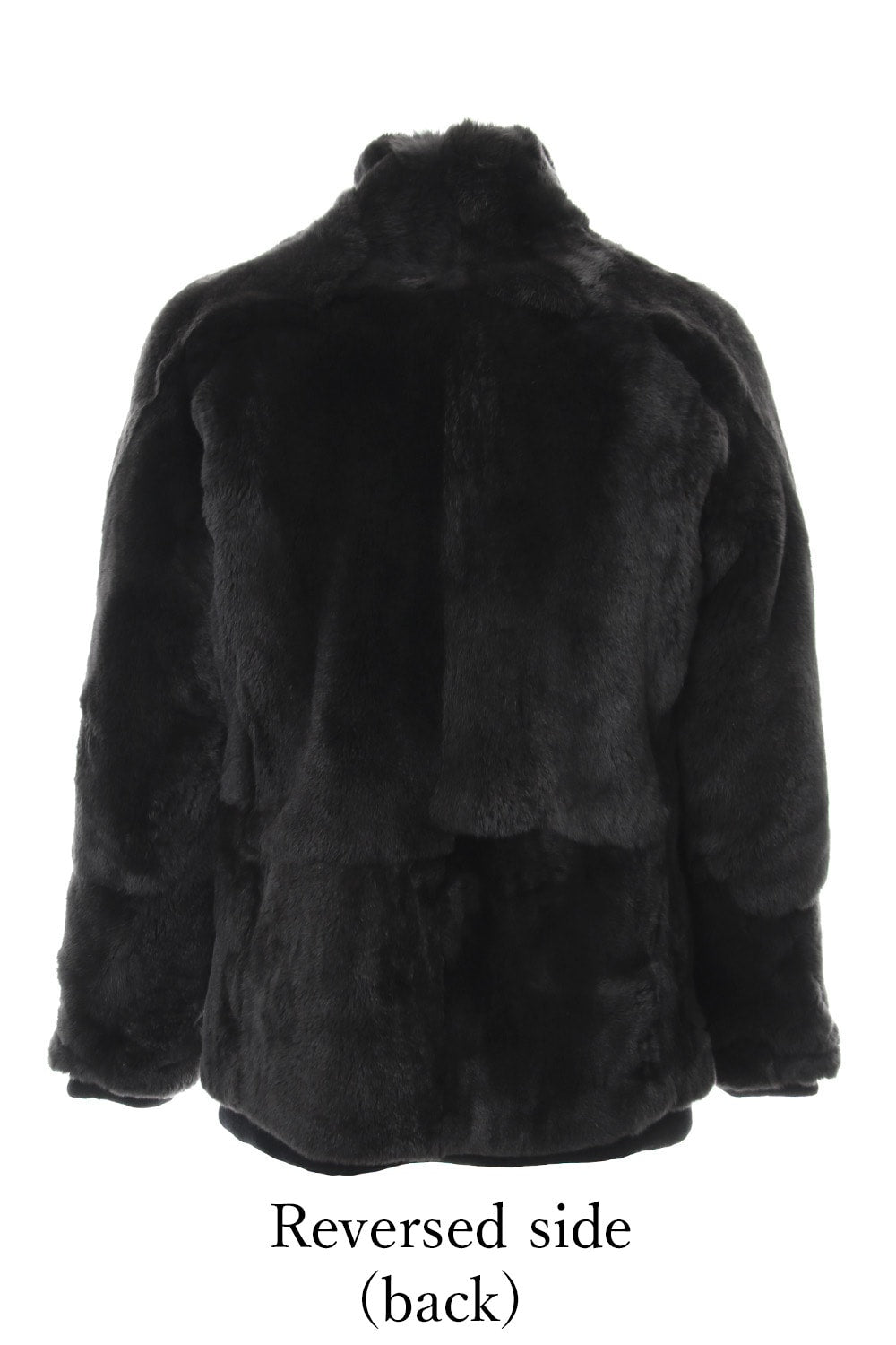 FASCNATE Limited Coat Winton Wool / Cashmere & Rex Rabbit Fur