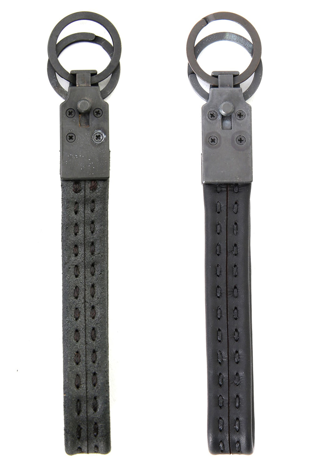 Key Holder Brass and Calf