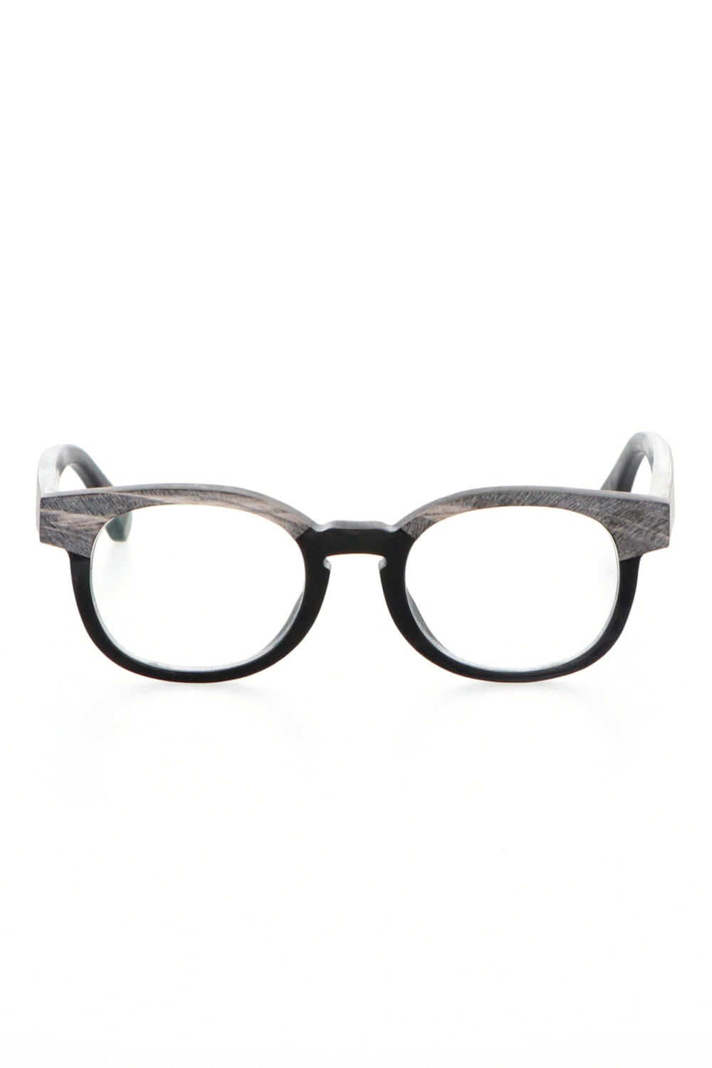 RG0002 Genuine Horn Black&White Sanjuro Clear Lens