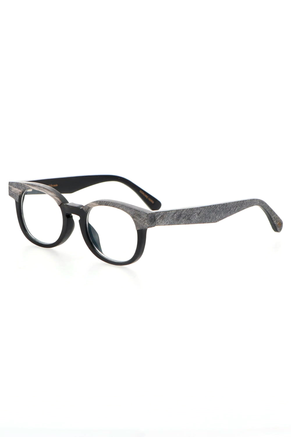 RG0002 Genuine Horn Black&White Sanjuro Clear Lens