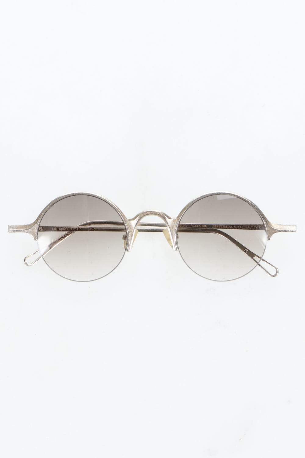 RG0091AG ZIGGY CHEN x RIGARDS 925 Silver Sterling Textured Sun Lens