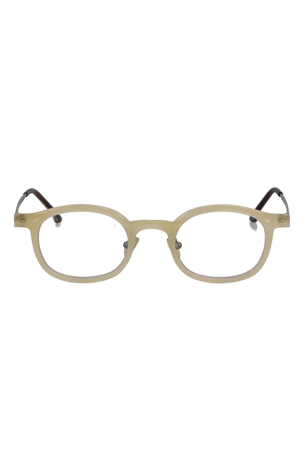 RG0093 Genuine Horn Amber Clear Lens