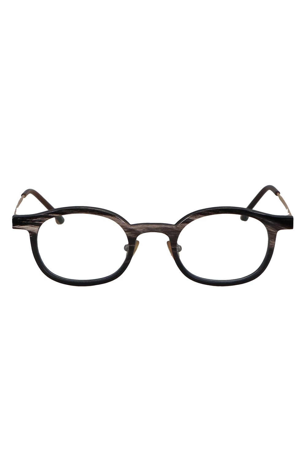 RG0093 Genuine Horn Uni Black&White Clear Lens