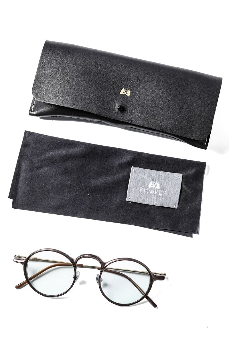 RG0098AL / BRONZE (FRAME) × CLEAR (LENS)