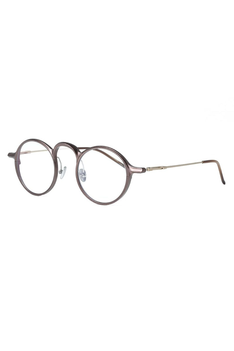 RG0098AL / BRONZE (FRAME) × CLEAR (LENS)