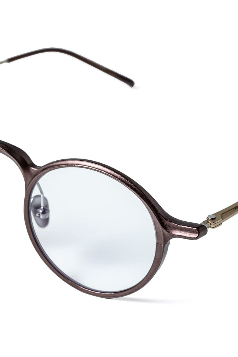 RG0098AL / BRONZE (FRAME) × CLEAR (LENS)