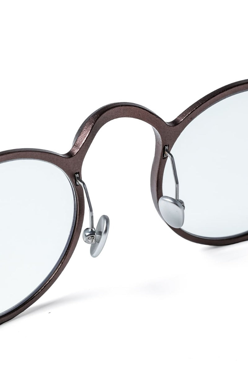RG0098AL / BRONZE (FRAME) × CLEAR (LENS)
