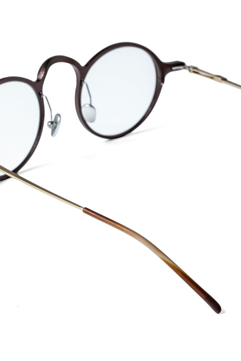 RG0098AL / BRONZE (FRAME) × CLEAR (LENS)