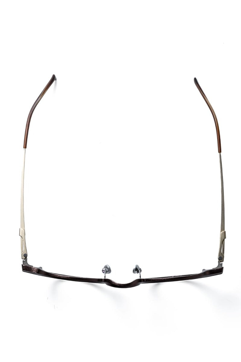 RG0098AL / BRONZE (FRAME) × CLEAR (LENS)