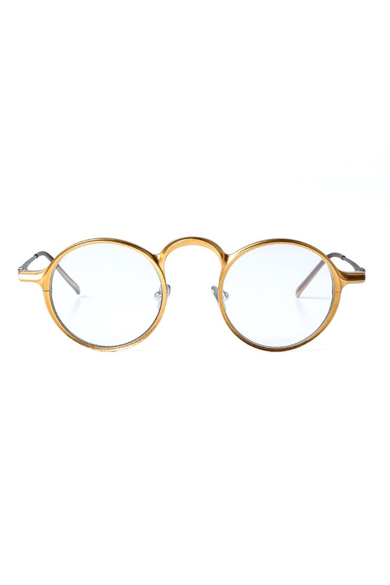 RG0098AL / GOLD (FRAME) × CLEAR (LENS)