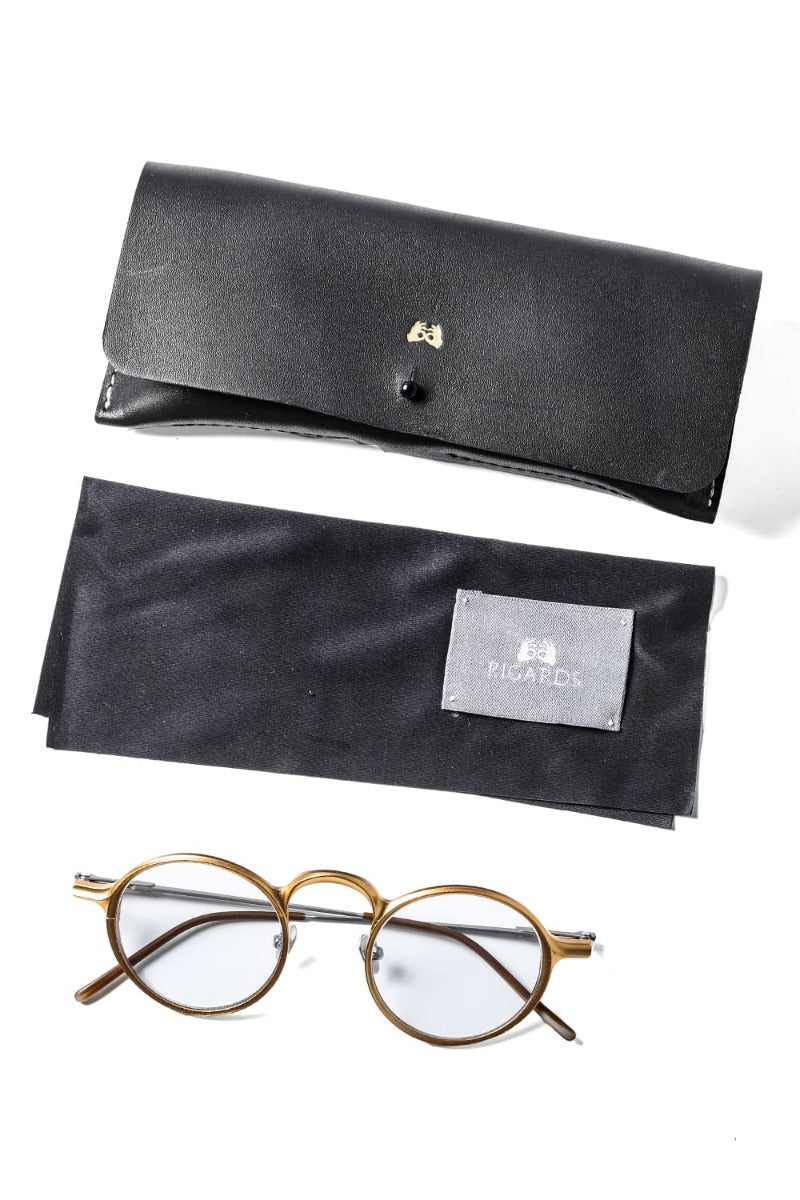 RG0098AL / GOLD (FRAME) × CLEAR (LENS)