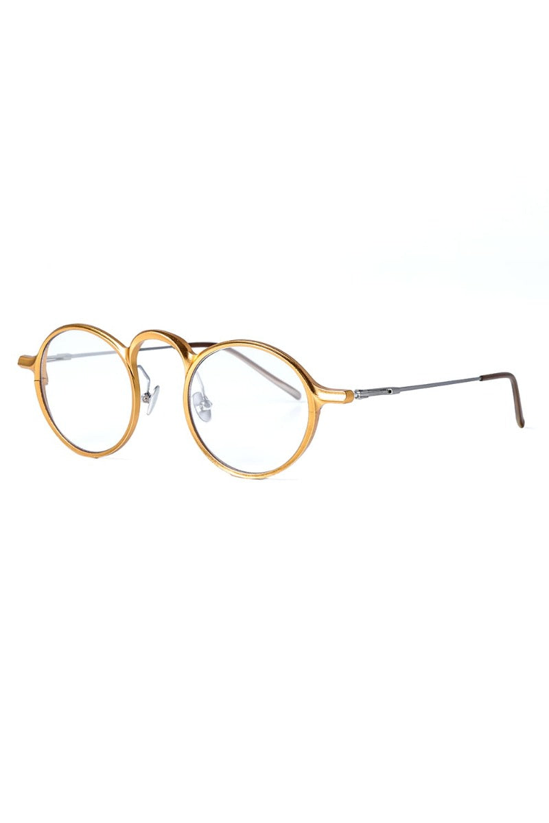 RG0098AL / GOLD (FRAME) × CLEAR (LENS)