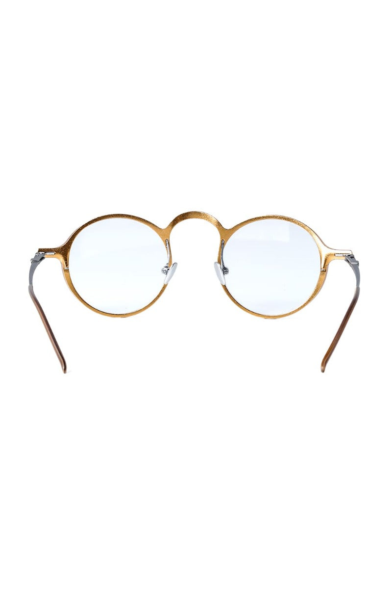 RG0098AL / GOLD (FRAME) × CLEAR (LENS)