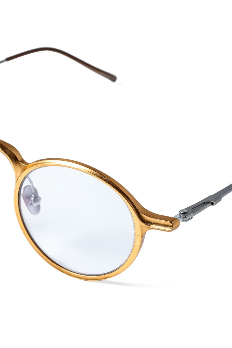 RG0098AL / GOLD (FRAME) × CLEAR (LENS)