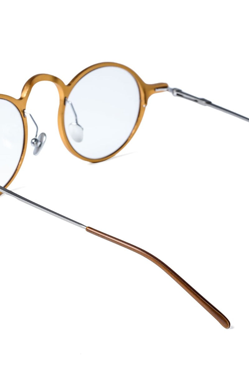 RG0098AL / GOLD (FRAME) × CLEAR (LENS)