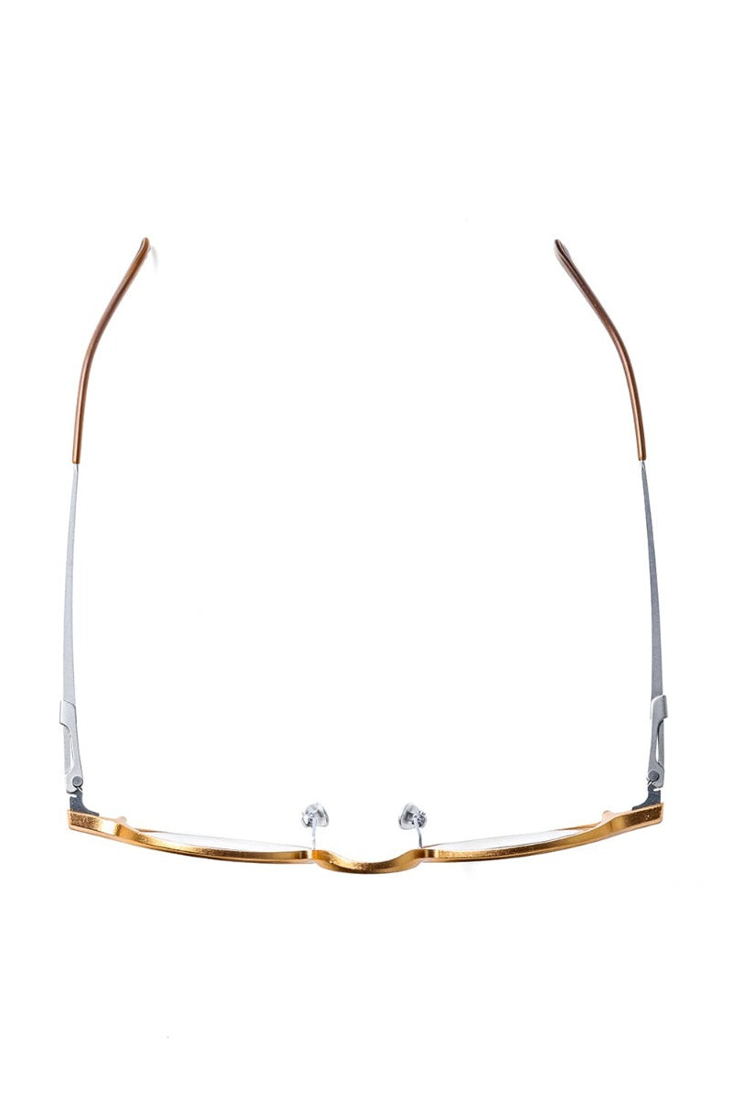 RG0098AL / GOLD (FRAME) × CLEAR (LENS)