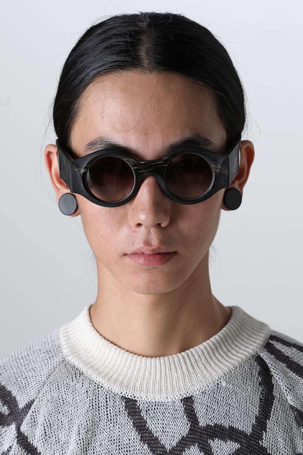 RG00UW16 / Uni Black & White × Dark Grey