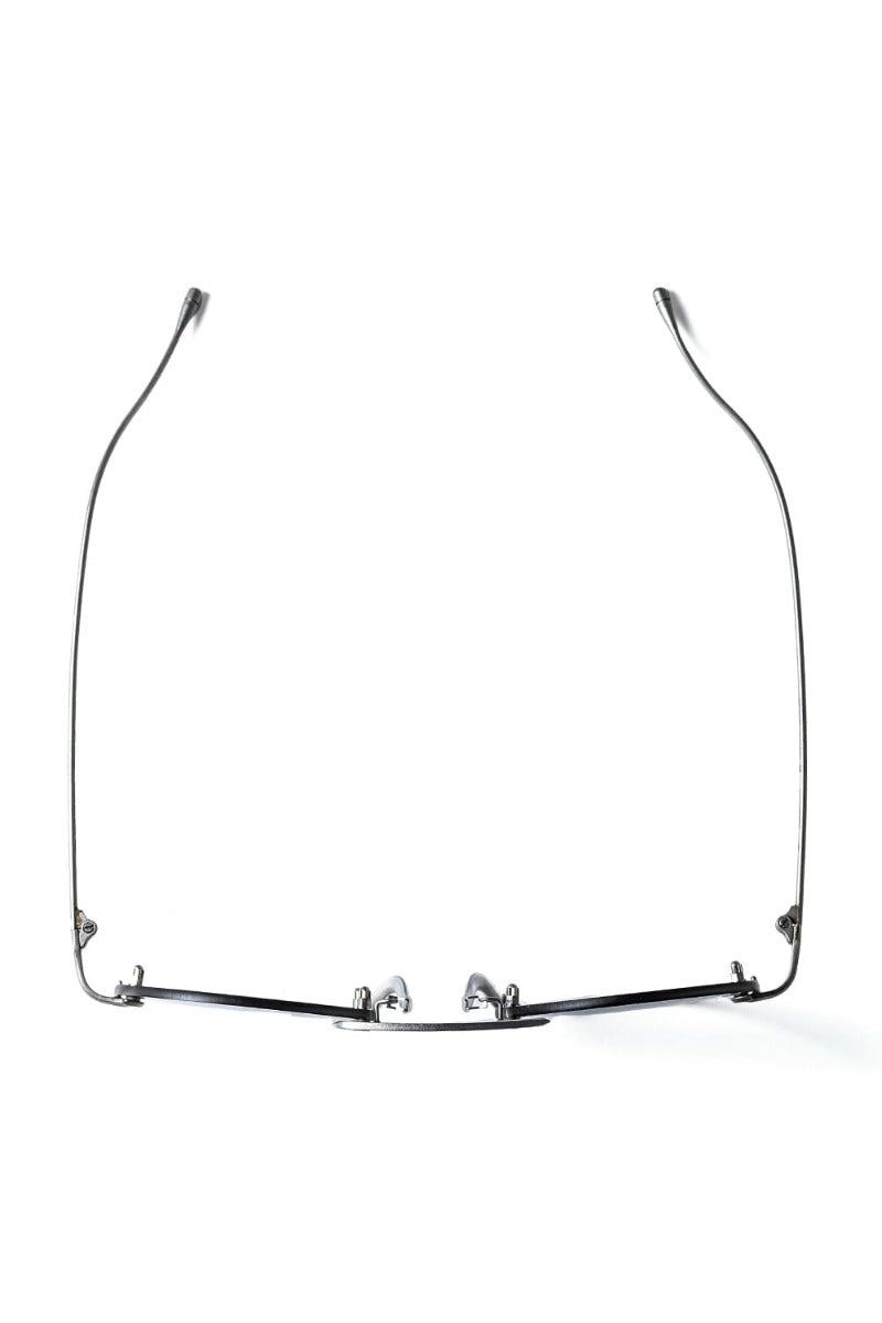 RG00UW9 PINCE-NEZ Round UMA WANG x RIGARDS VINTAGE SILVER / LIGHT GRAY