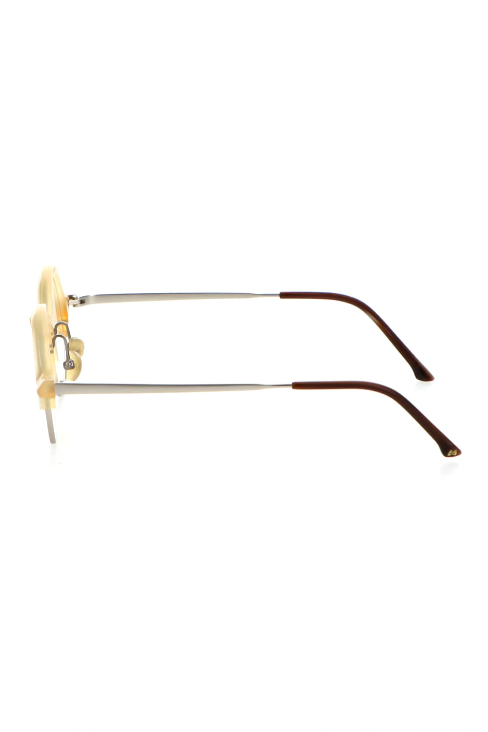 RG0109 Genuine Horn Amber Clear Lens