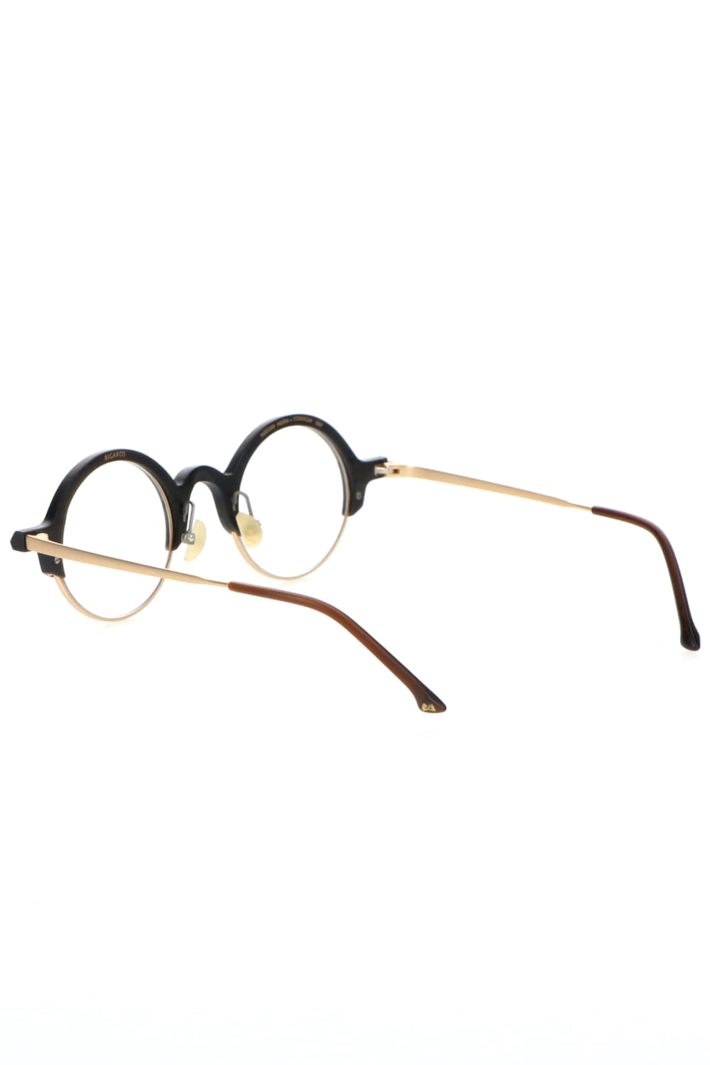 RG0109 Genuine Horn Black&White Clear Lens